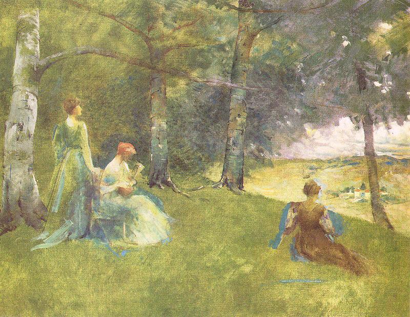 Prellwitz, Edith Mitchell Summer Landscape oil painting picture
